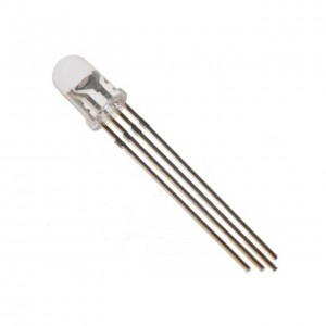 5mm RGB LED Clear Common Anode 4 Leg