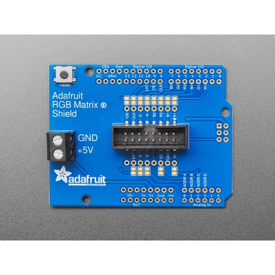 Adafruit RGB Matrix Shield for Arduino Adafruit RGB Matrix Shield for Arduino