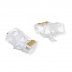 RJ45 8P8C Male Network Plug Connector for Ethernet LAN Cable – Cat5/Cat6 Compatible