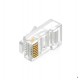 RJ45 8P8C Male Network Plug Connector for Ethernet LAN Cable – Cat5/Cat6 Compatible