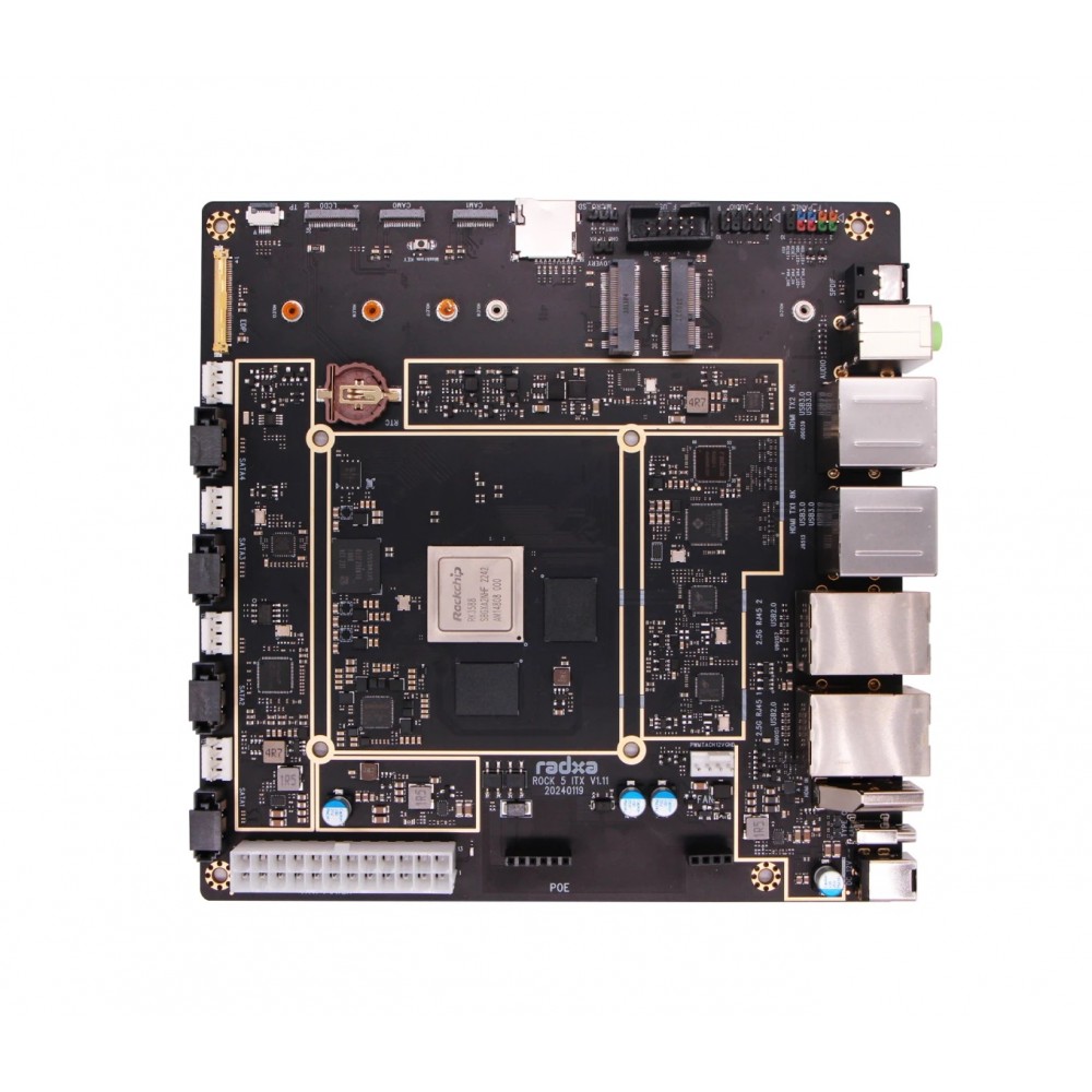 Buy Radxa ROCK 5 ITX Single Board Computer - 8GB RAM + 8GB EMMC RK3588 ...