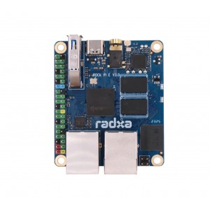 Radxa ROCK Pi Model E 1GB LPDDR4 RAM No eMMC Single Board Computer - Based On Rockchip RK3328 - Wi-Fi 5 & Bluetooth 4.2