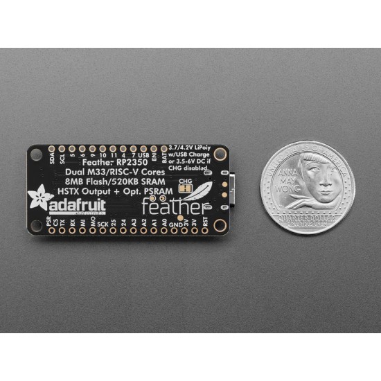 Adafruit Feather RP2350 with HSTX Port Adafruit Feather RP2350 with HSTX Port