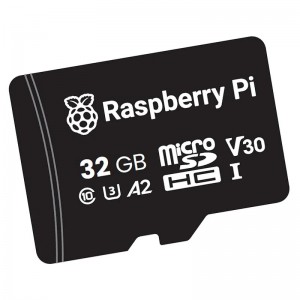Official Raspberry Pi 32GB A2 Class Micro SD Card - Unprogrammed Official Raspberry Pi 32GB A2 Class Micro SD Card - Unprogrammed