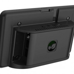 Enclosure for Raspberry Pi Official 7inch LCD Compatible with Raspberry Pi 4 Model B, ABS, Black  