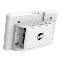 Enclosure for Raspberry Pi Official 7inch LCD Compatible with Raspberry Pi 4 Model B, ABS, White Enclosure for Raspberry Pi Official 7inch LCD Compatible with Raspberry Pi 4 Model B, ABS, White
