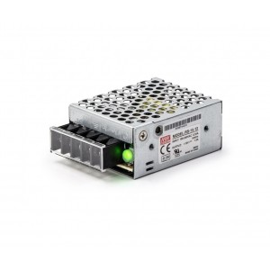 Mean Well RS-15-12 12V 1.3A 15.6W Switching Power Supply (SMPS) - Single Output