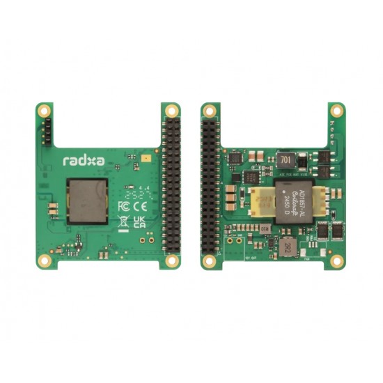 Radxa 20W PoE+ HAT for Radxa Cubie A5E SBC's (RA037) Radxa 20W PoE+ HAT for Radxa Cubie A5E SBC's (RA037)