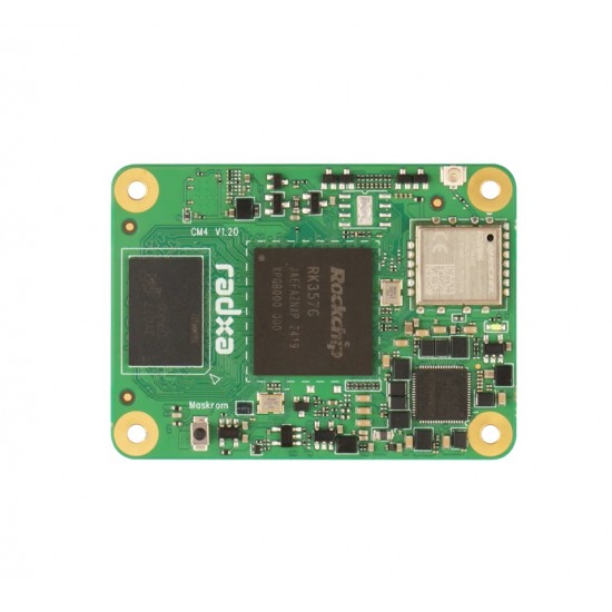 Radxa CM4 4GB Ram + 32GB eMMC Compute Module -  Based On Rockchip RK3576 - WiFi 6 BLE 5.4 (RM126‑D4E32J0R35W28)