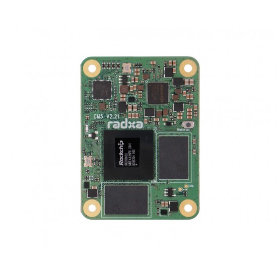 Radxa CM5 4GB Ram + 32GB eMMC Compute Module - Based On Rockchip RK3588S2 - No Wireless - RM120‑D4E32R26