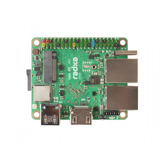 Radxa Cubie A5E 2GB Ram No eMMC Single Board Computer - Based On Allwinner A527 - Wi-Fi 6 & Bluetooth 5.2 - On Board PCIe Interface