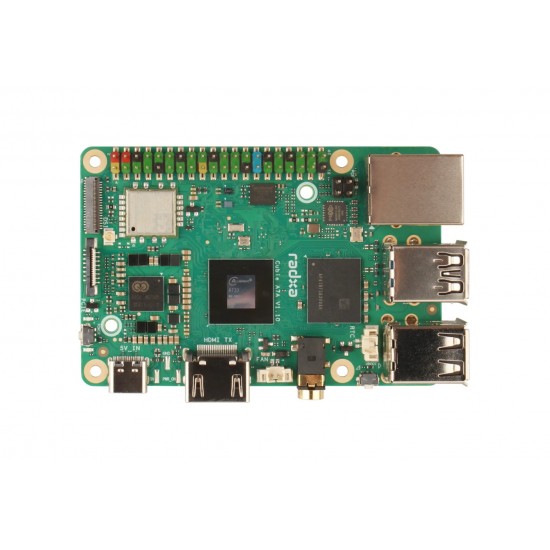 Radxa Cubie A7A 6GB Ram No eMMC Single Board Computer - Based On Allwinner A733 - Wi-Fi 6 & Bluetooth 5.4 - RS501‑D6S8R42W28