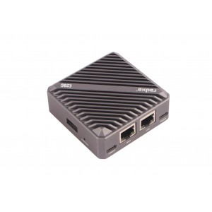 Radxa E20C Single Board Computer, Based On Rockchip RK3528A - Dual Gigabit Ethernet - CNC Aluminum Alloy Case - 4K Decoding - No Wireless Radxa E20C Single Board Computer, Based On Rockchip RK3528A - Dual Gigabit Ethernet - CNC Aluminum Alloy Case - 4K Decoding - No Wireless