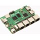 Radxa E24C 2GB Ram Single Board Computer - Based On Rockchip RK3528A - 4 Gigabit Ethernet Ports - Aluminum Alloy Case - RS137-D2E0S16 Radxa E24C 2GB Ram Single Board Computer - Based On Rockchip RK3528A - 4 Gigabit Ethernet Ports - Aluminum Alloy Case - RS137-D2E0S16