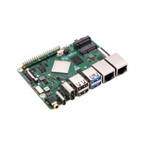 Radxa ROCK 3B 2GB LPDDR4 RAM No eMMC Single Board Computer - Based On Rockchip RK3568 Quad-Core Processor - No Wireless