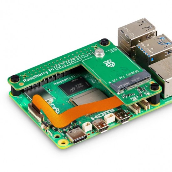 Official Raspberry Pi M.2 HAT+ Compact Official Raspberry Pi M.2 HAT+ Compact