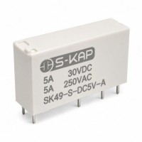 S-kap SK49-S-DC5V-A 5V 5A SPDT PCB Relay