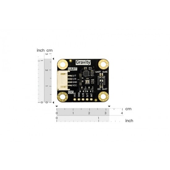 DF ROBOT Gravity: BMP581 Barometric Pressure Sensor (±0.3hPa High Accuracy, I2C / UART) (MPN:SEN0665)