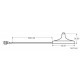 SMA Magnetic Mount Antenna Base, SMA Connector, 3m Coaxial Cable, Compatible With Multiple GNSS Positioning Modules