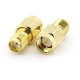 SMA Male to SMA Female Straight RF Adapter Connector Gold Plated 50 Ohm