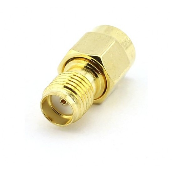 SMA Male to SMA Female Straight RF Adapter Connector Gold Plated 50 Ohm