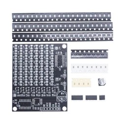 DIY SMD Soldering Practice Kit - 8x8 LED Matrix DIY SMD Soldering Practice Kit - 8x8 LED Matrix