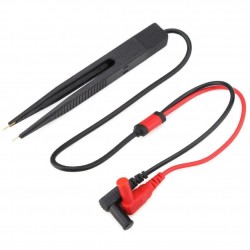 SMD Chip Test Clip Probe Tweezers for Resistor Multimeter Capacitor SMD Chip Test Clip Probe Tweezers for Resistor Multimeter Capacitor
