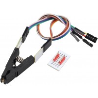 SOP8 SOIC8 IC Programmer Testing Clip With Dupont Cable and Breakout Board