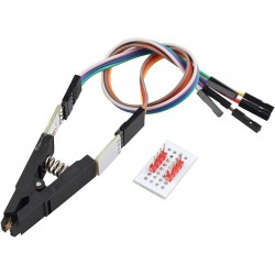 SOP8 SOIC8 IC Programmer Testing Clip With Dupont Cable and Breakout Board