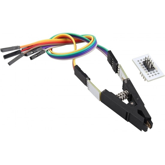 SOP8 SOIC8 IC Programmer Testing Clip With Dupont Cable and Breakout Board