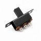 Miniature Slide Switch – SPDT 3 Pin On/On – Panel Mount with Metal Bracket Miniature Slide Switch – SPDT 3 Pin On/On – Panel Mount with Metal Bracket