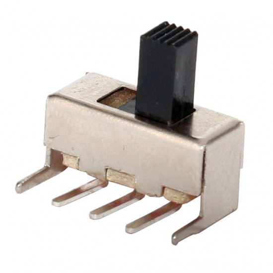 SS12F23 On-Off Right Angle Slide Switch - 3 Legs 