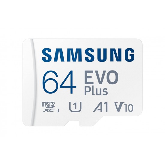 SAMSUNG EVO Plus 64GB Class10 A1 Micro SD Card