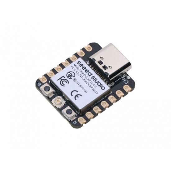 Seeed Studio XIAO ESP32C3 - RISC-V Tiny MCU Board with Wi-Fi & Bluetooth 5.0 - Battery Charge Supported - Power Efficiency and Rich Interface