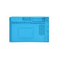 Silicone Mat for Electronics Repair Workbench, Antistatic, Heat resistant  500°C, Magnetic Holder  45cm x 30cm