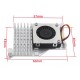 Active Cooler for Raspberry Pi 5 – Aluminum Heatsink With Thermal Pads (Silver Color)