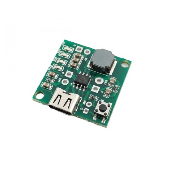 Single Cell BMS Boost Converter Module - 5V / 2A (Upto 2.8A with Cooling) Single Cell BMS Boost Converter Module - 5V / 2A (Upto 2.8A with Cooling)