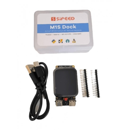 Sipeed M1S Dock AI With 1.69 Inch Touch Display Wifi-Bluetooth Module
