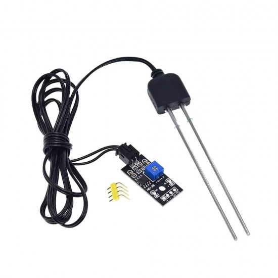 Soil Moisture Detector Sensor Module With 1.3 Meter Corrosion Resistant Probe Cable