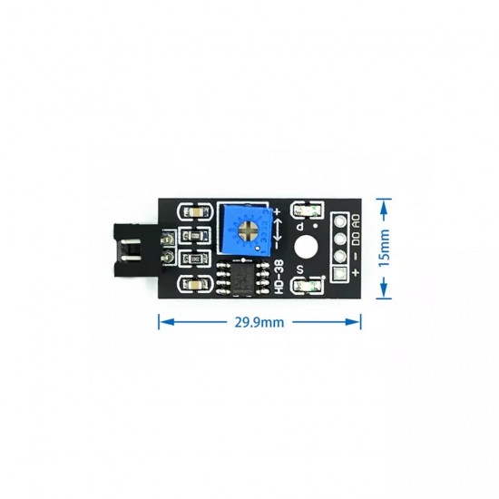 Soil Moisture Detector Sensor Module With 1.3 Meter Corrosion Resistant Probe Cable