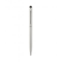 Metallic Touch Screen Stylus Pen With Integrated Ballpoint for Capacitive Touch Screens
