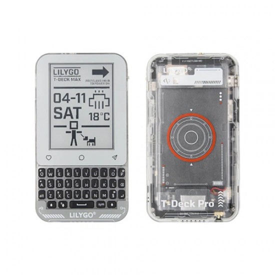 LILYGO T-Deck Max ESP32-S3 + SX1262  868MHZ LoRa Development Board with 3.1inch Touchscreen Display & Keyboard (H807)