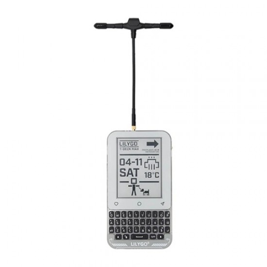 LILYGO T-Deck Max ESP32-S3 + SX1262  868MHZ LoRa Development Board with 3.1inch Touchscreen Display & Keyboard (H807)