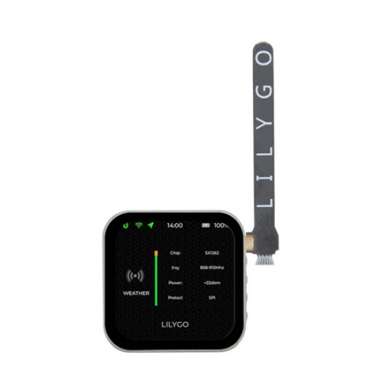 LILYGO T-Display SF32 SiFli SF32LB52X + SX1262 868MHz LoRa Wireless Development Board with 2.16inch Capacitive Touch AMOLED Display [H782]