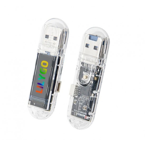 LILYGO T-Dongle C5 ESP32-C5 Based Wireless Development Board With 0.96 inch IPS LCD (K193-A) LILYGO T-Dongle C5 ESP32-C5 Based Wireless Development Board With 0.96 inch IPS LCD (K193-A)