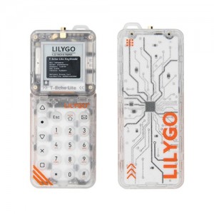 LILYGO T-Echo Lite Kit NRF52840 830-945MHz LoRa Development Board with GPS, Bluetooth LE & 1.22inch SP E-Paper Display (K279)