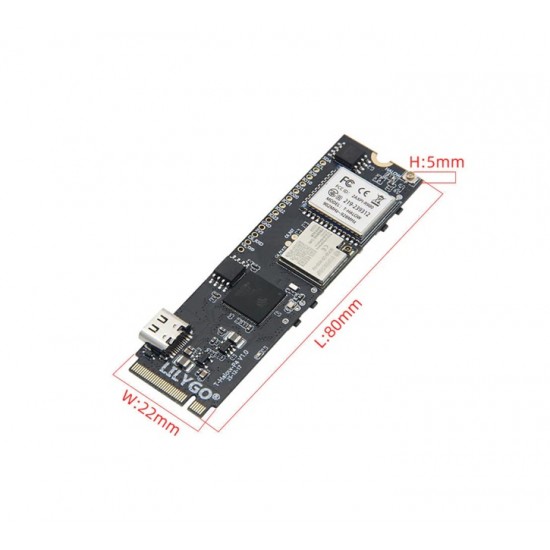 LILYGO T-Halow P4 ESP32-P4 + ESP32-C6 915MHz Wireless Development Board (H777)