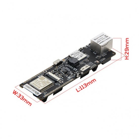 LILYGO T-Halow V1.0 ESP32-S3 + 868MHz LoRa + RJ45 Port Wireless Development Board (H766) LILYGO T-Halow V1.0 ESP32-S3 + 868MHz LoRa + RJ45 Port Wireless Development Board (H766)