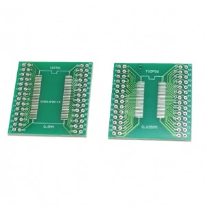 TSOP56 0.635mm SOP56 0.8mm to SDRAM56 2.54mm IC PCB Adapter TSOP56 0.635mm SOP56 0.8mm to SDRAM56 2.54mm IC PCB Adapter