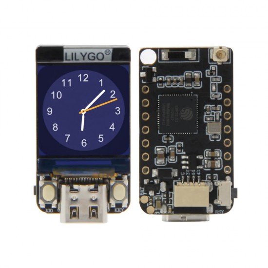 LILYGO TTGO T-QT Pro ESP32-S3 0.85inch IPS LCD 4MB Flash 2MB PSRAM (H579)